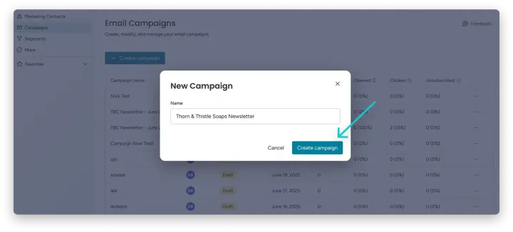 Configurando sua campanha — Usando fluxos de trabalho em campanhas da monday