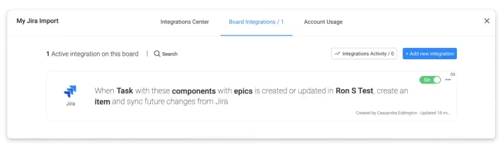 Sincronizar alterações futuras — Como importar do Jira Server