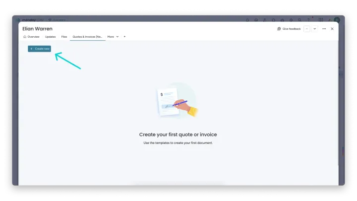 Criar um modelo — Os novos Orçamentos e Faturas: crie modelos