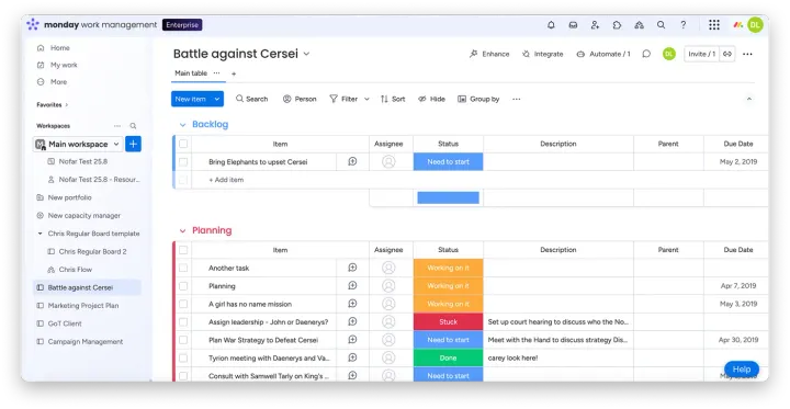 Conecte sua conta — Como importar projetos do Asana